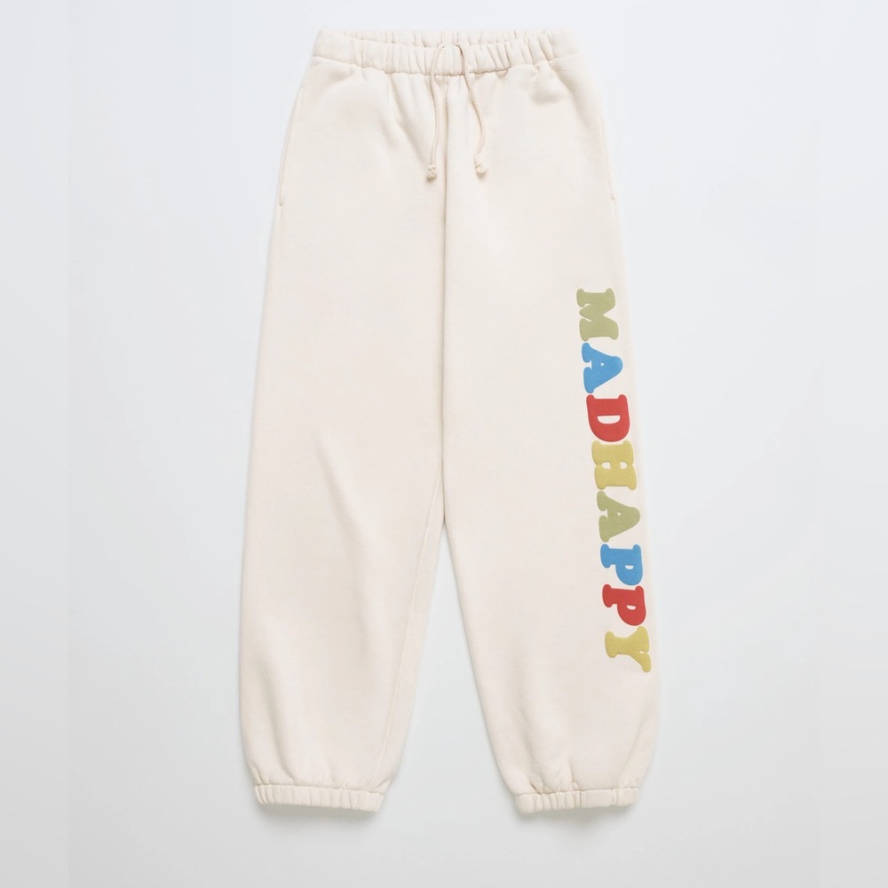 NWOT MADHAPPY PASTELS SWEATPANTS MINT FRENCH TERRY SIZE M